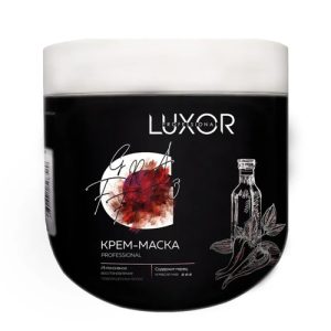 LUXOR, Крем-маска для волос с перцем (капсаицином) и маслом чиа для интенсивного восстановления поврежденных волос Sulfate&Paraben Free, 1000 мл