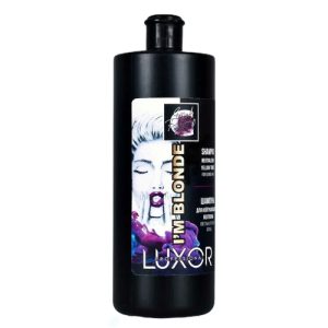 LUXOR, Шампунь для нейтрализации желтизны светлых оттенков блонд I’m Blonde, 1000 мл