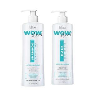 BB ONE, Набор для волос WOW Blond After Bleaching (шампунь + маска), 2 x 1000 мл