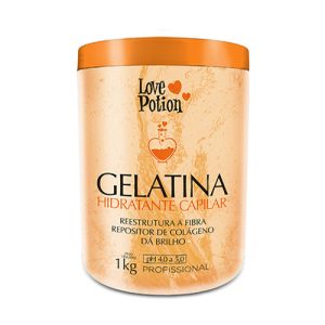 LOVE POTION, Коллагеновый восполнитель для волос Gelatina Orange, 1000 мл