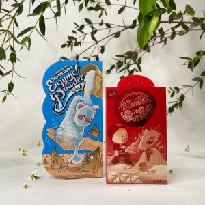 ELIZAVECCA, НАБОР ПУДРА ЭНЗИМНАЯ MILKY PIGGY, 80 ГР И ПАТЧИ ОТ АКНЕ ТОЧЕЧНЫЕ WITCH PIGGY HELL PORE BLEMISH SPOT PATCH, 44 ШТ