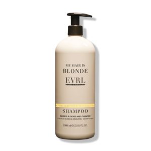 EVERLINE, Шампунь антижелтый для осветленных волос и волос цвета блонд Blond and Bleached Hair, 1000 мл