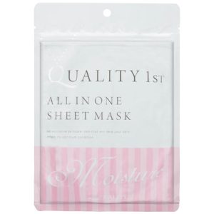 QUALITY FIRST, Ультраувлажняющая маска All In One Sheet Mask Moist, 7 шт
