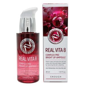 ENOUGH, Сыворотка для лица с комплексом витаминов Premium Ampoule Real Vita, 30 мл