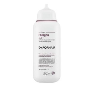DR.FORHAIR, Флюид для интенсивного восстановления сухих пористых и поврежденных волос Folligen Silk, 300 мл