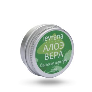 LEVRANA, LEVRANA, Бальзам для губ "Алоэ Вера", 10 мл