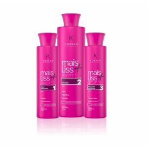 KORBAN, Набор нанопластики с эффектом Anti-yellow Mais Liss Protein Blond, 500*1000*500 мл