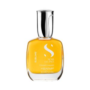 ALFAPARF MILANO, Масло против секущихся волос придающее блеск Semi Di Lino Sublime, 30 мл