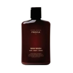 PREVIA, Шампунь для мужчин Man Wash, 250 мл