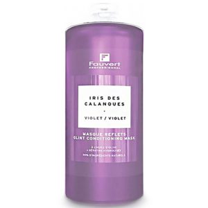 FAUVERT, Оттеночная питательная маска Фиолетовый Ирис на скалах Каланки Reflets, 1000 мл