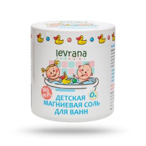LEVRANA, Магниевая соль для ванн, 500 гр