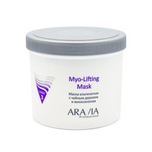 ARAVIA, Маска альгинатная с чайным деревом и миоксинолом Myo-Lifting Face, 550 мл