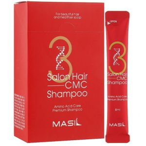 MASIL, Восстанавливающий шампунь с аминокислотами 3 Salon Hair CMC Shampoo, 20*8 мл