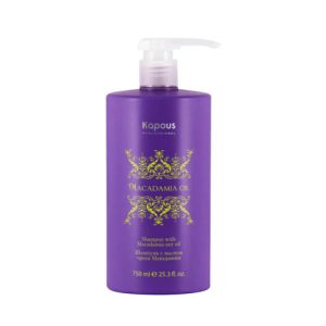 KAPOUS, Шампунь с маслом ореха макадамии для волос Macadamia Oil, 750 мл