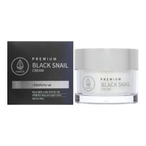 MEDB, Антивозрастной крем для лица с муцином чёрной улитки Premium Black Snail Cream, 50 мл