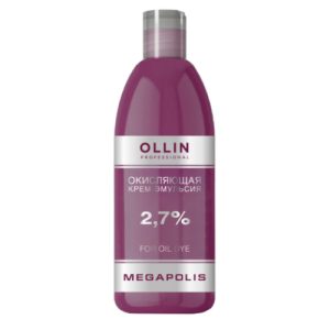 OLLIN, Окисляющая крем-эмульсия Megapolis 2,7%, 500 мл