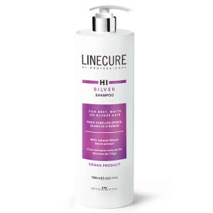 HIPERTIN, Шампунь для седых и светлых волос LINECURE Silver (vegan), 1000 мл