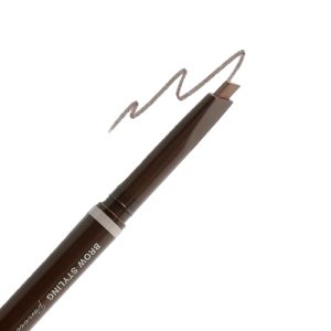 MIZON, Автокарандаш для бровей с щеточкой (серо-коричневый) Brow Styling Pencil, 0,35 г