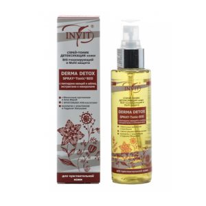 INVIT, Спрей-тоник детоксикация кожи "Derma Detox", 110 мл
