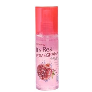 FARMSTAY, Увлажняющий гель-мист с экстрактом граната It’s Real Pomegranate Gel Mist, 120 мл