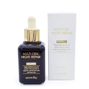 SECRET KEY, Восстанавливающая ночная сыворотка с фитостволовыми клетками Multi Cell Night Repair Ampoule, 50 мл