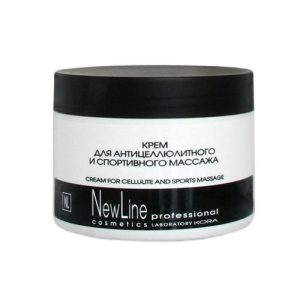 NEW LINE, Крем для антицеллюлитного и спортивного массажа (согревающий), 300 мл