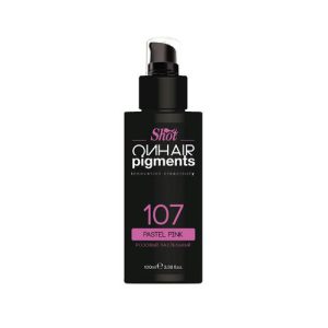 SHOT, Пастельные пигменты для тонирования волос On Hair Pigments Розовый, 100 мл