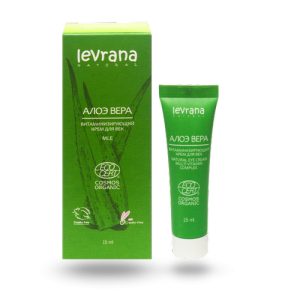LEVRANA, Крем для век "Алоэ вера" витаминизирующий, ECOCERT, 15 мл