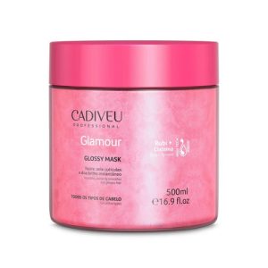 CADIVEU, Маска для волос "Сияние рубина" Glossy Mask Glamour, 500 мл
