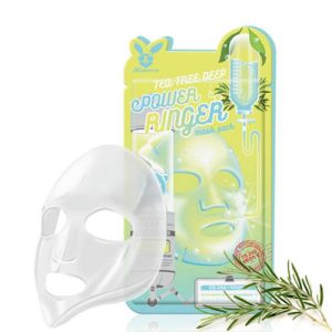 ELIZAVECCA, Маска для лица тканевая TEA TREE DEEP, POWER RING MASK PACK, 23 мл