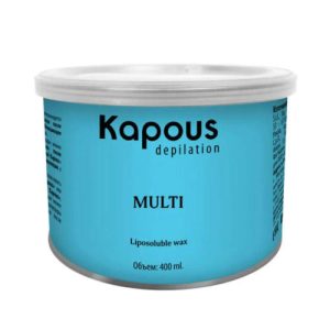 KAPOUS, Жирорастворимый воск Gold в банке Depilation, 400 мл