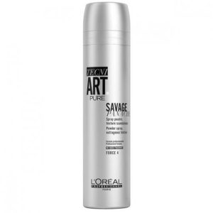L'Oreal Professionnel, Сухой спрей для волос без запаха Savage Panache Pure Tecni Art, 250 мл