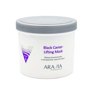 ARAVIA, Маска альгинатная с экстрактом черной икры Face, 550 мл