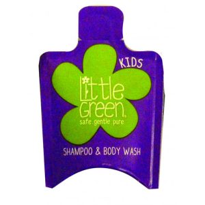 LITTLE GREEN, Шампунь и гель для тела Без слез Shampoo & Body Wash Kids, 14,8 мл