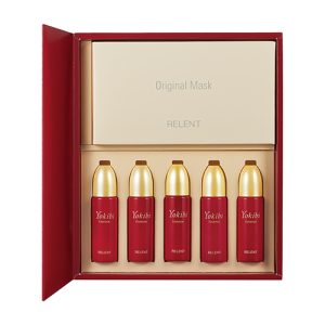 RELENT, Эссенция-маска набор из 5 масок Yokibi Mask Set