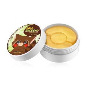 SECRET KEY, Гидрогелевые патчи под глаза c золотыми частичками Gold Racoony Hydrogel Eye & Spot Patch, 60 шт