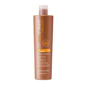 INEBRYA, Шампунь для вьющихся волос увлажняющий с экстрактом моринга Curly Plus, 300 мл