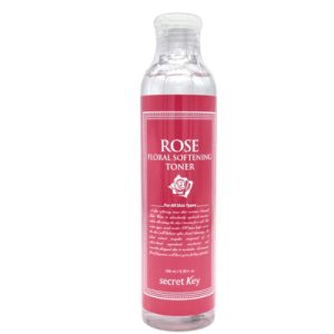 SECRET KEY, Увлажняющий тонер для лица с экстрактом дамасской розы Rose Floral Softening Toner, 248 мл