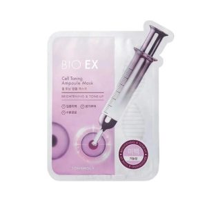 TONYMOLY, Антивозрастная тонирующая маска для лица Bio Ex Cell Toning Ampoule Mask, 30 мл