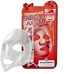 ELIZAVECCA, Маска для лица тканевая COLLAGEN DEEP, POWER RING MASK PACK, 23 мл