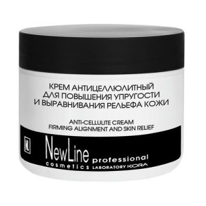 NEW LINE, Крем антицеллюлитный для повышения упругости и выравнивания рельефа кожи, 300 мл