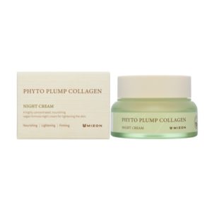 MIZON, Ночной крем для лица с фитоколлагеном Phyto Plump Collagen Night Cream, 50 мл