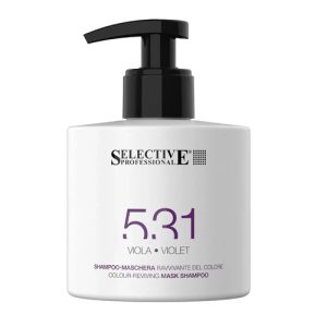 SELECTIVE, Шампунь-маска для возобновления цвета волос 531, фиолетовый, 275 мл