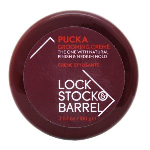 LOCK STOCK & BARREL, Крем для тонких и кудрявых волос Pucka Grooming Creme, 100 г