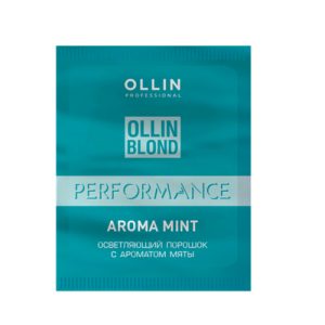 OLLIN, Осветляющий порошок с ароматом мяты Blond Performance, 30 г
