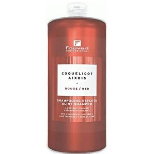 FAUVERT, Шампунь для окрашенных волос Красный Reflets, 1000 мл