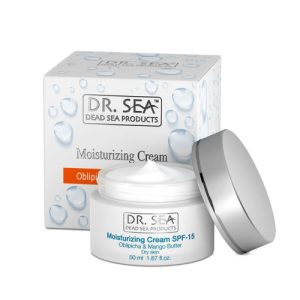 DR.SEA, Увлажняющий крем для лица с маслом облепихи и экстрактом манго SPF 15, 50 мл