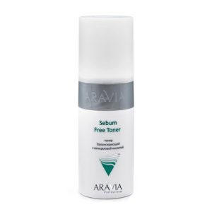 ARAVIA, Тонер балансирующий с салициловой кислотой для лица Sebum Free Toner Face, 150 мл