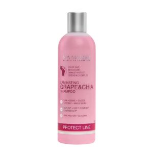 SPA MASTER, Ламинирующий шампунь для защиты волос с виноградом и чиа Protect Grape & Chia Line, 330 мл