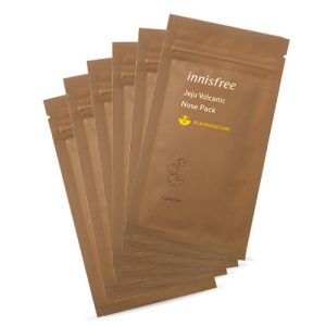 Innisfree Набор масок для носа Jeju Volcanic Nose Pack (6 полосок)